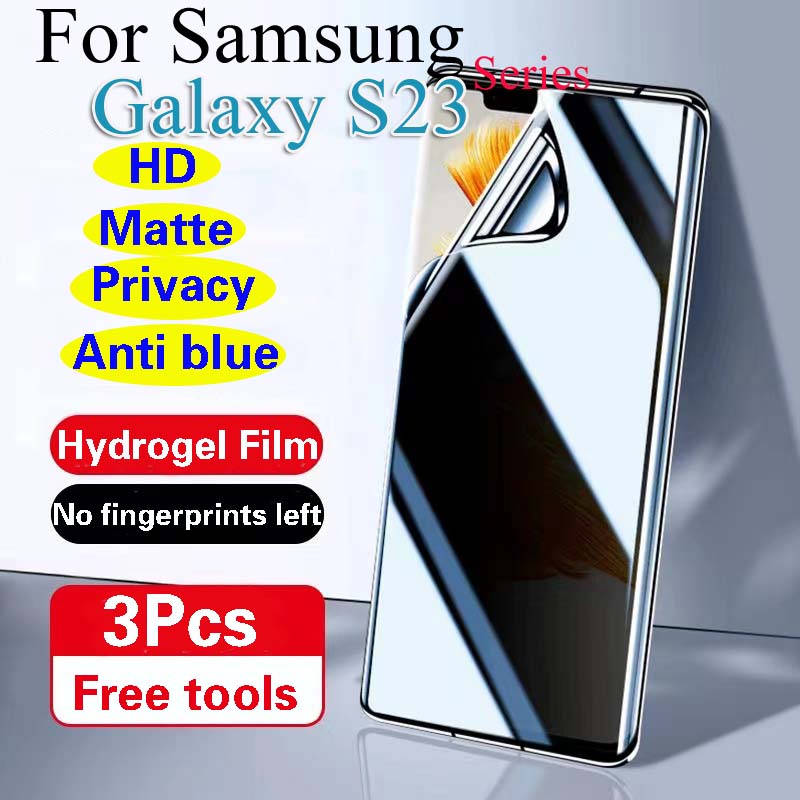 Matte Anti Glare Screen Protector - S23+ Privacy Screen Protector For Samsung