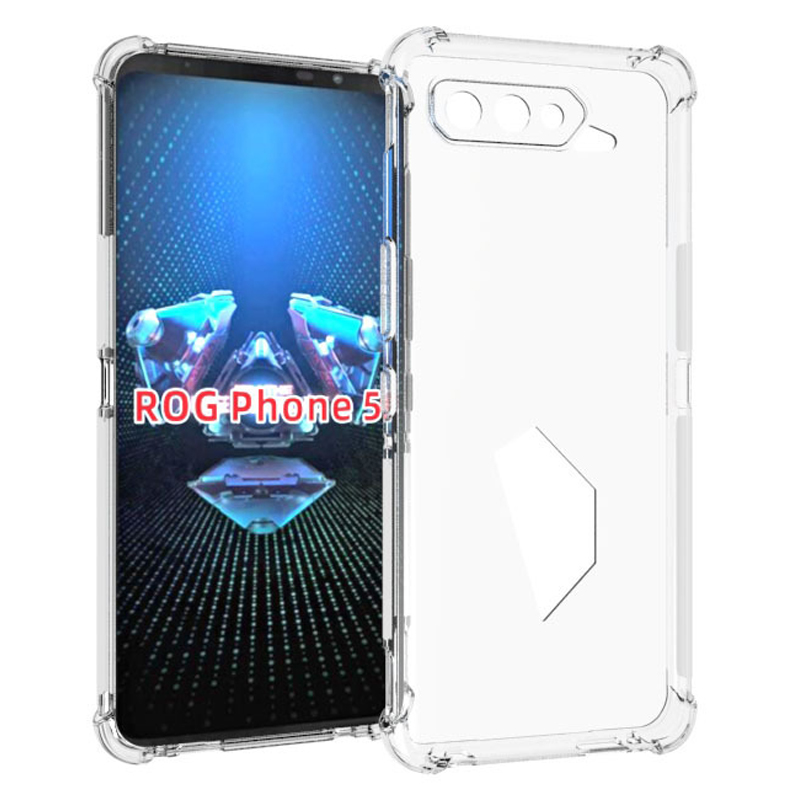 Clear Shockproof Bumper Case - Air Cushion Shockproof Case for Asus