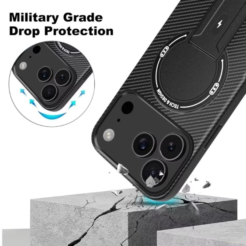 Luxury Invisible Stand Magneti - Matte Hard Pc Back Case ulasan dan harga
