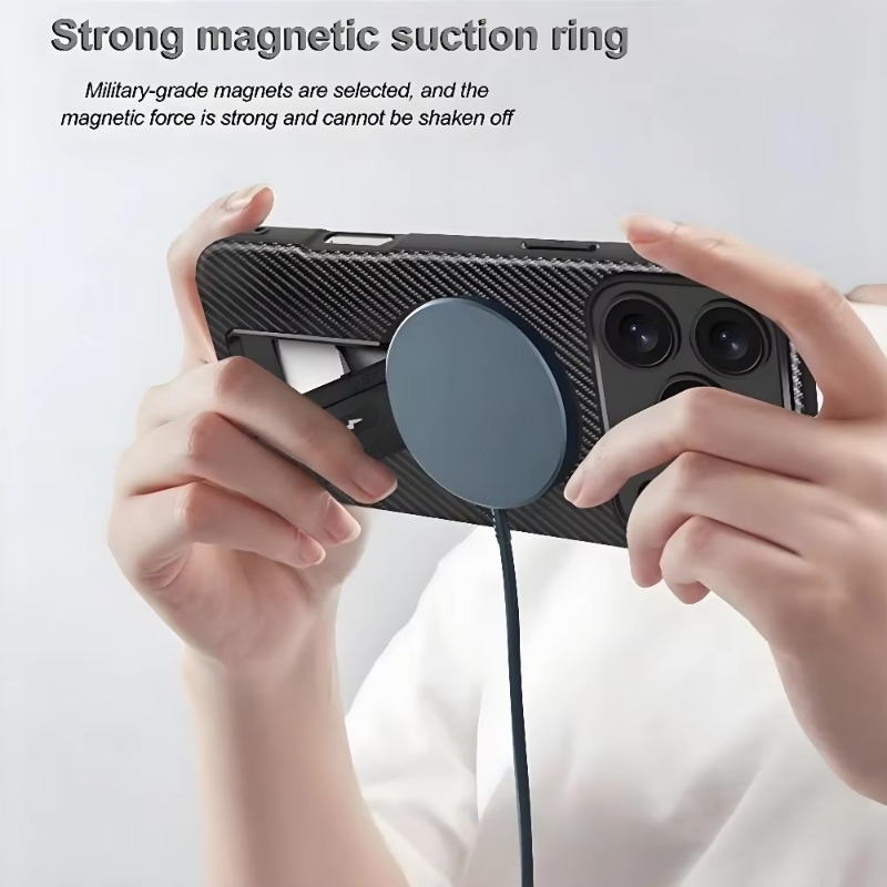 Luxury Invisible Stand Magneti - Matte Hard Pc Back Case ulasan dan harga