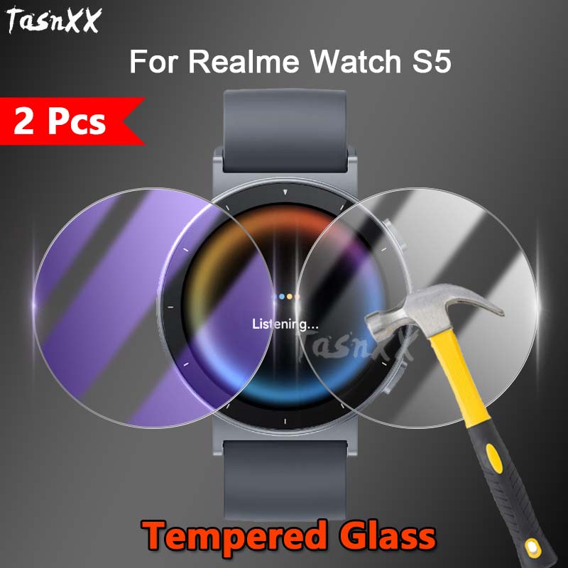 2Pcs For Realme Watch S5 2.5D  - Matte Anti Glare Screen Protector ulasan dan harga