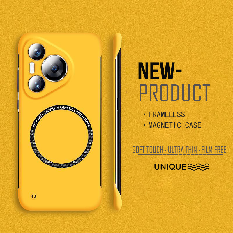Ultra Thin Hard PC Magnetic Fr - Ultra Thin Frameless Phone Cover ulasan dan harga