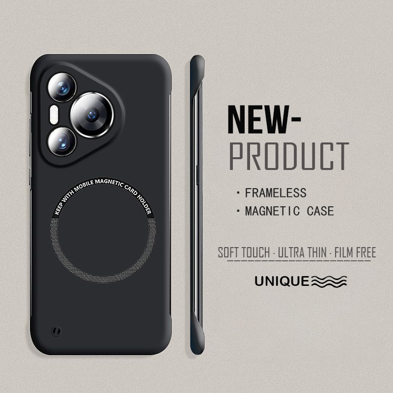 Ultra Thin Hard PC Magnetic Fr - Ultra Thin Frameless Phone Cover ulasan dan harga