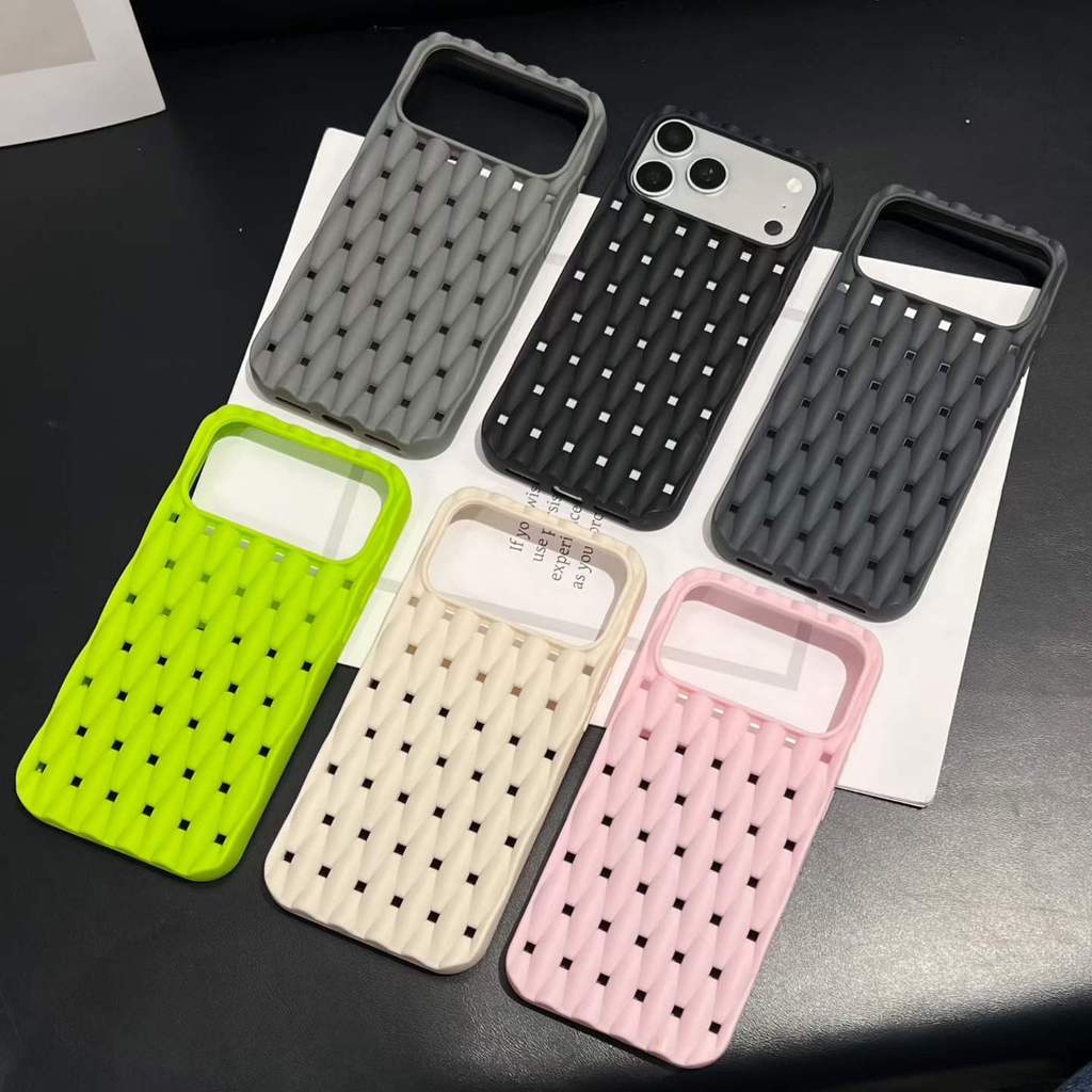 For IPhone 15 16 17 Pro Max Br - Heat Dissipation Mesh Breathable Case ulasan dan harga