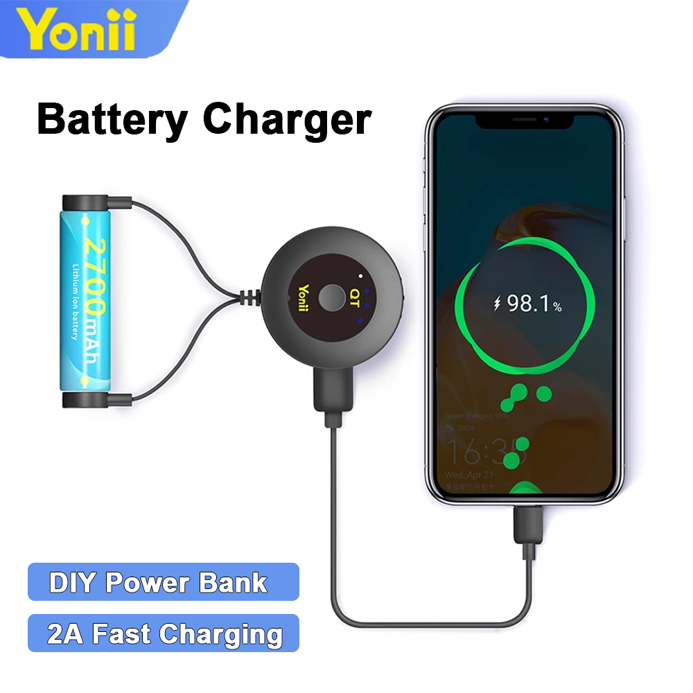 Yonii Li-ion Battery Charger F - Power Banks ulasan dan harga