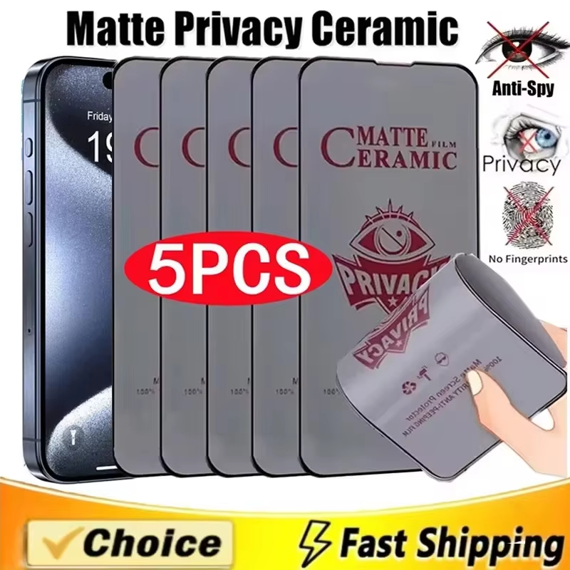1-5PCS Anti-Spy Matte Film For - Matte Anti Glare Screen Protector ulasan dan harga