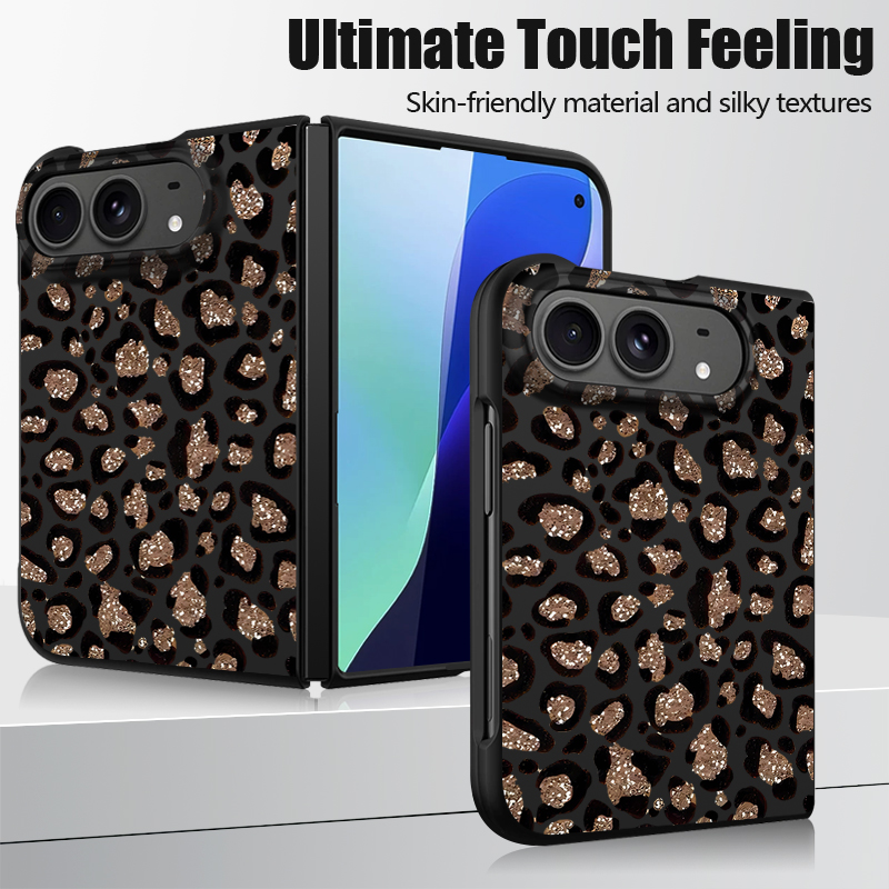Leopard Print Hearts Pattern P - Matte Hard Pc Back Case ulasan dan harga