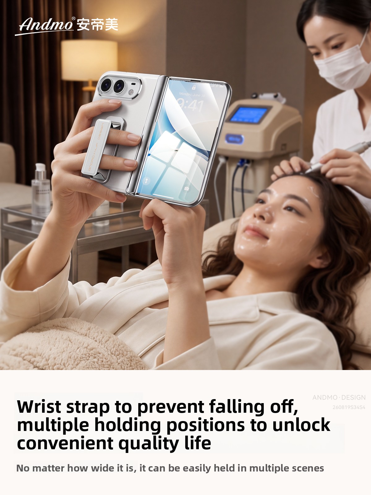 2in1 Wristband Stand for iPhon - Matte Anti Glare Screen Protector ulasan dan harga