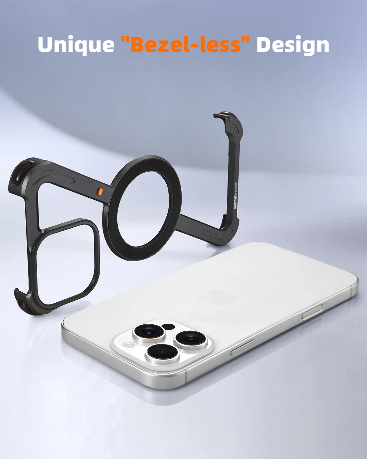 Oatsbasf Z-Shape Metal Phone C - Ultra Thin Frameless Phone Cover ulasan dan harga