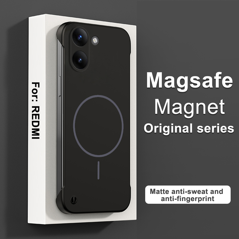Magnetic Frameless Phone Case  - Ultra Thin Frameless Phone Cover ulasan dan harga