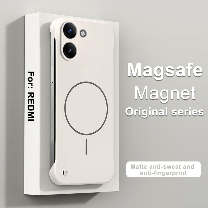 Magnetic Frameless Phone Case  - Ultra Thin Frameless Phone Cover ulasan dan harga
