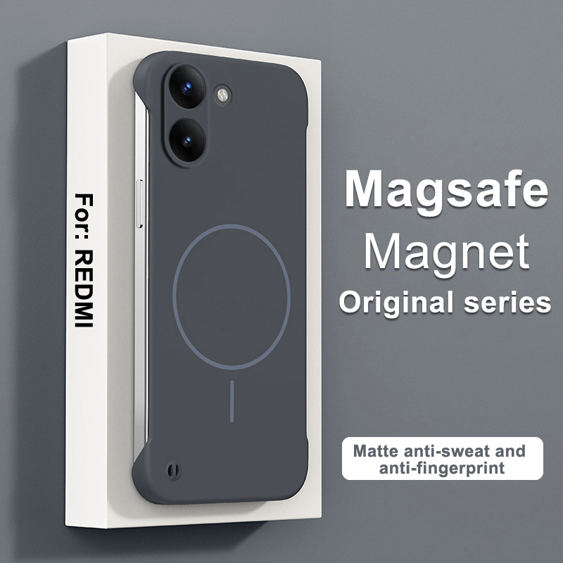 Magnetic Frameless Phone Case  - Ultra Thin Frameless Phone Cover ulasan dan harga
