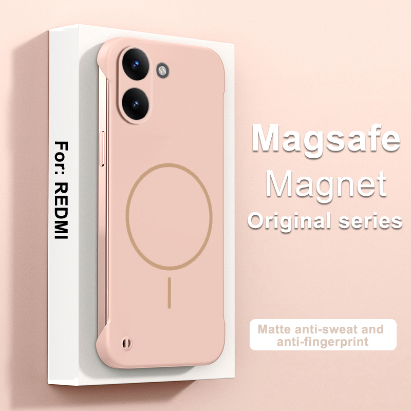 Magnetic Frameless Phone Case  - Ultra Thin Frameless Phone Cover ulasan dan harga