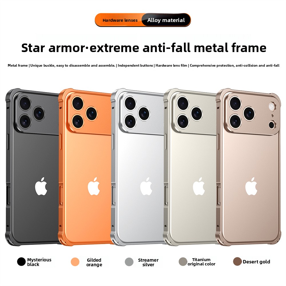 Original Colour Aluminum Alloy - Metal Bumper Aluminum Frame Case ulasan dan harga