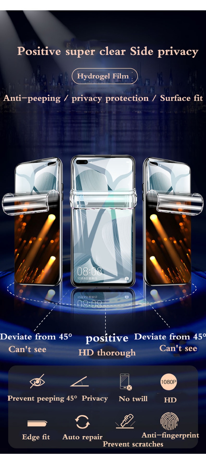 S23+ Privacy Screen Protector  - Matte Anti Glare Screen Protector ulasan dan harga