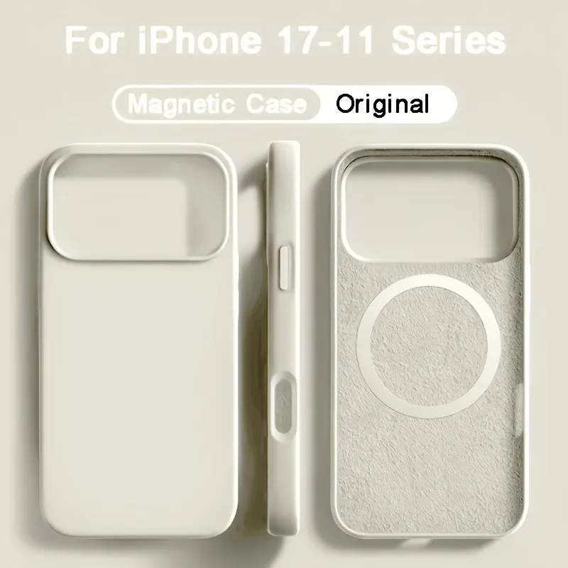 Fashionable Magnetic Liquid Si - Liquid Silicone Magnetic Phone Case ulasan dan harga