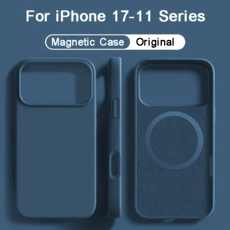 Fashionable Magnetic Liquid Si - Liquid Silicone Magnetic Phone Case ulasan dan harga