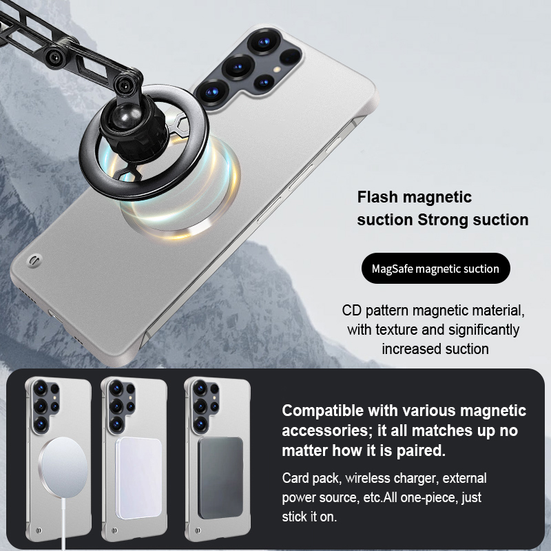 Frameless Ultra-thin Matte Lux - Ultra Thin Frameless Phone Cover ulasan dan harga