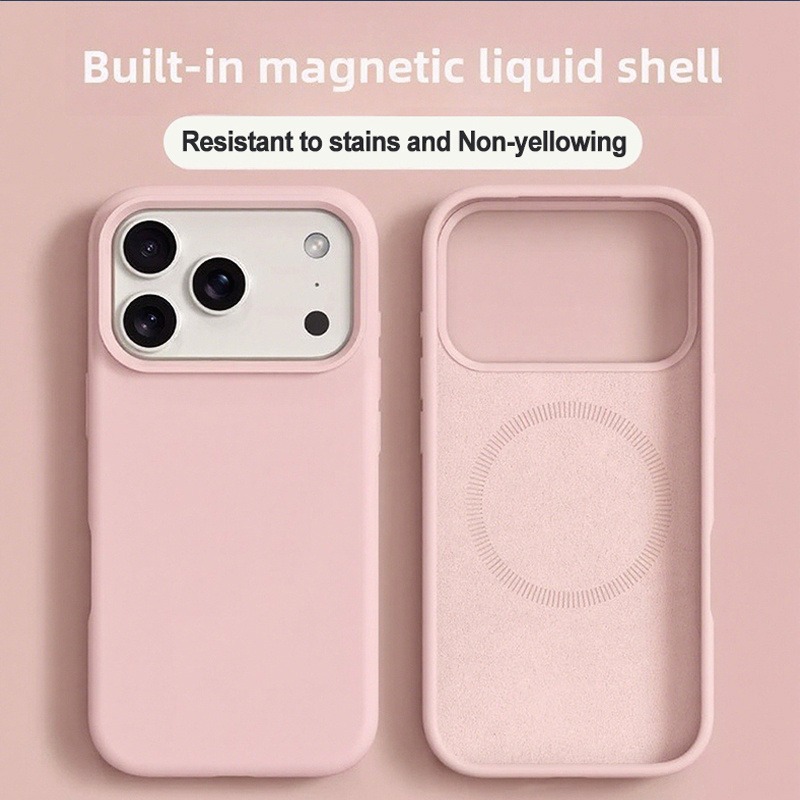 Original Liquid Silicone Magne - Liquid Silicone Magnetic Phone Case ulasan dan harga