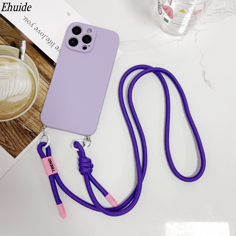 Adjustable Fashion Anti Loss P - Crossbody Lanyard Neck Strap Case ulasan dan harga