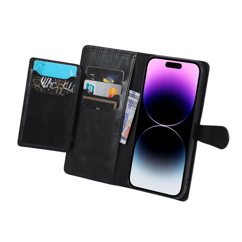 Zipper Flip Leather Wallet Car - Leather Wallet Card Holder Phone Cover ulasan dan harga