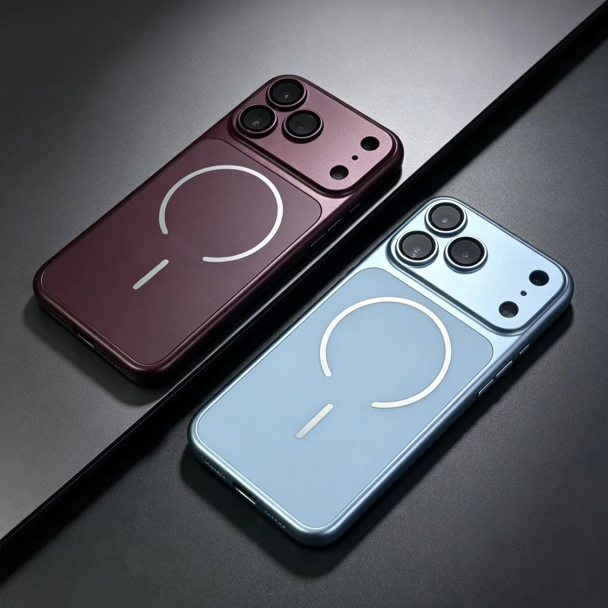For Magsafe Magnetic Bumper Ph - Matte Hard Pc Back Case ulasan dan harga