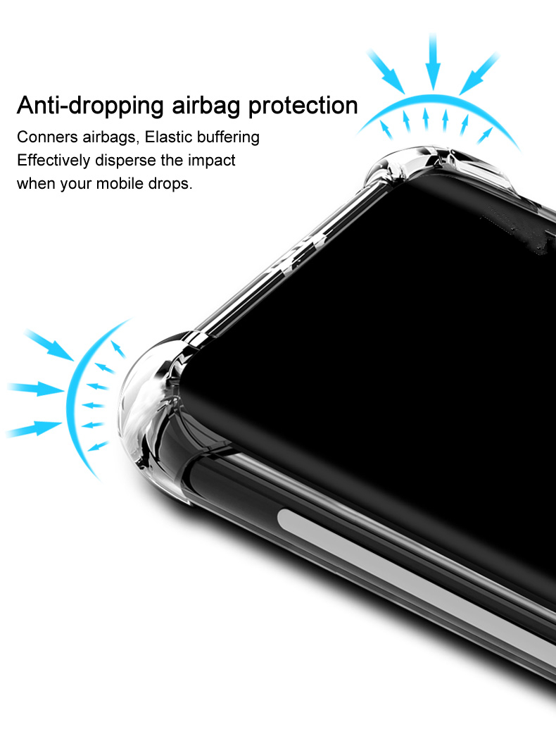 Air Cushion Shockproof Case fo - Clear Shockproof Bumper Case ulasan dan harga