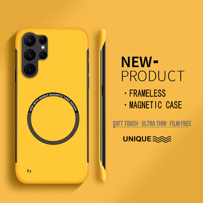 Ultra Thin Hard PC Magnetic Fr - Ultra Thin Frameless Phone Cover ulasan dan harga