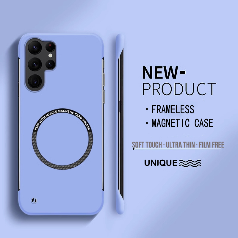 Ultra Thin Hard PC Magnetic Fr - Ultra Thin Frameless Phone Cover ulasan dan harga